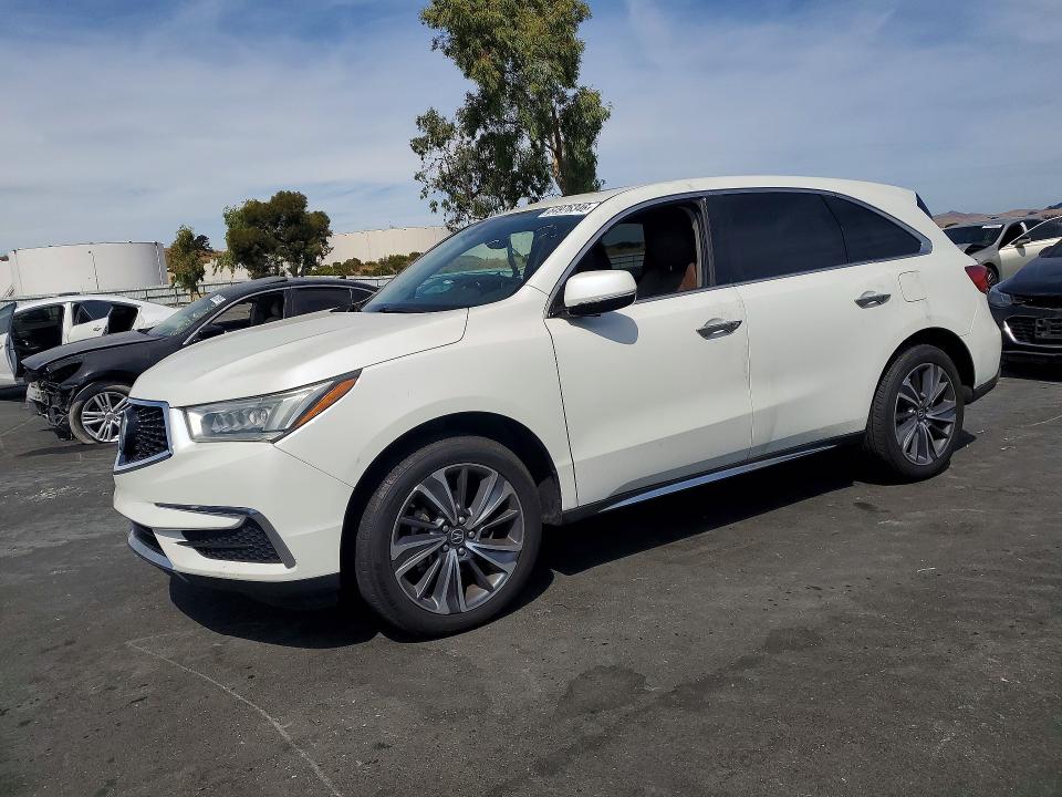 64976346 :رقم المزاد ، 5J8YD4H57KL003222 vin ، 2019 Acura Mdx مزاد بيع