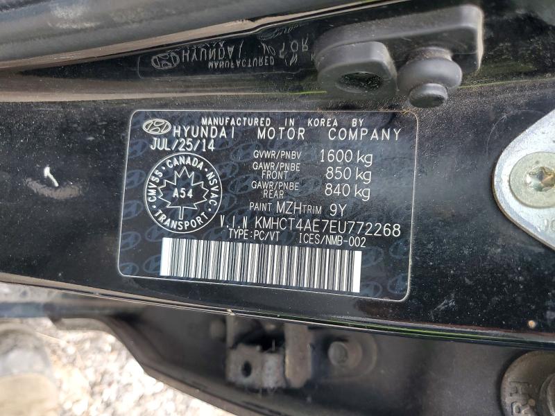 Aukcja sprzedaży 2014 Hyundai Accent, vin: KMHCT4AE7EU772268, numer aukcji: 65168346