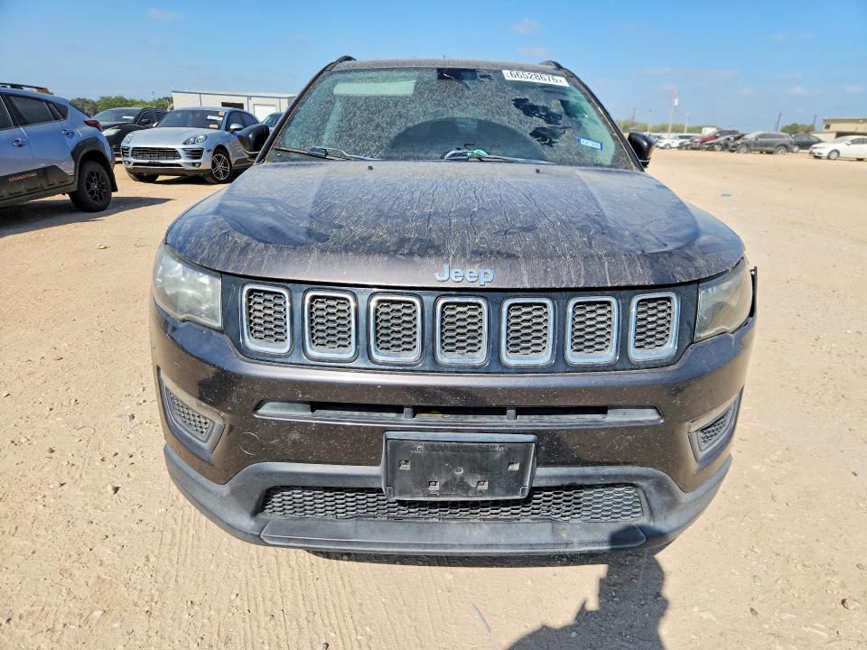 2018 Jeep Compass მანქანა იყიდება აუქციონზე, vin: 3C4NJCABXJT133549, აუქციონის ნომერი: 66528676