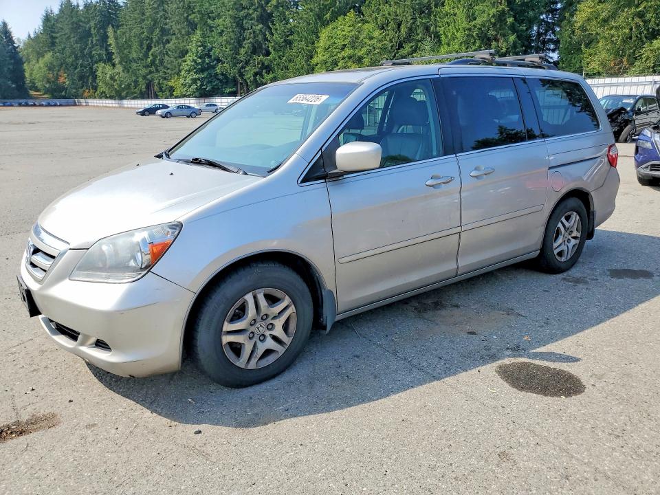 2007 Honda Odyssey მანქანა იყიდება აუქციონზე, vin: 5FNRL38687B404622, აუქციონის ნომერი: 65564226