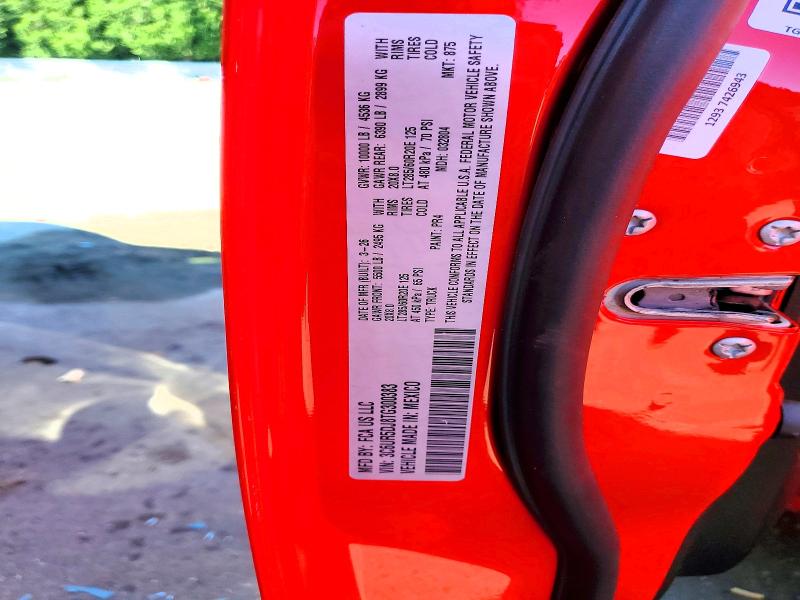 Продаж на аукціоні авто 2026 Ram 2500, vin: 3C6UR5DJ8TG300383, номер лоту: 64340026