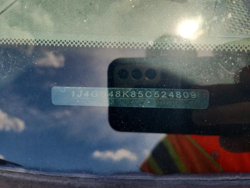 Продажа на аукционе авто 2005 Jeep Grand Cherokee, vin: 1J4GS48K85C524809, номер лота: 65859206