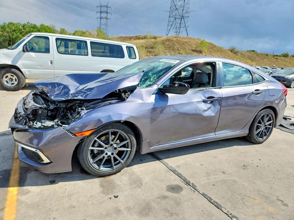 65948876 :رقم المزاد ، 19XFC1F74LE022185 vin ، 2020 Honda Civic مزاد بيع