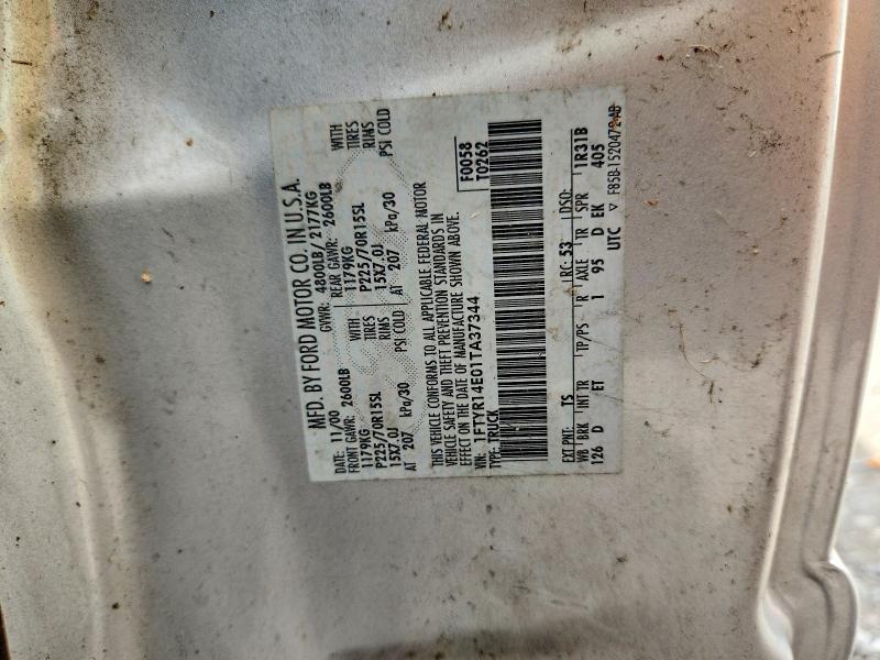 Aukcja sprzedaży 2001 Ford Ranger, vin: 1FTYR14E01TA37344, numer aukcji: 61448996