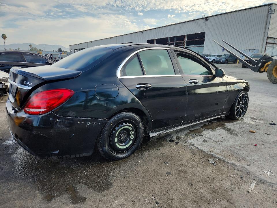 2017 Mercedes-benz C მანქანა იყიდება აუქციონზე, vin: 55SWF6EB3HU195819, აუქციონის ნომერი: 62813916
