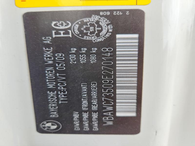 Продаж на аукціоні авто 2009 Bmw 335, vin: WBAWC73509E270148, номер лоту: 65865786