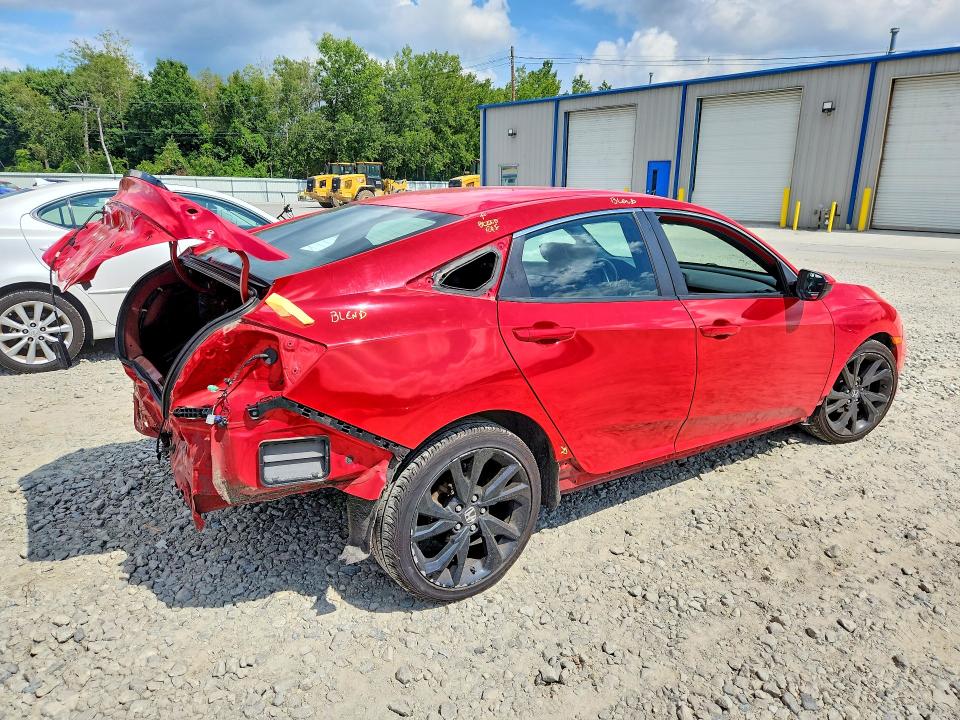 Продаж на аукціоні авто 2019 Honda Civic, vin: 2HGFC2F8XKH523830, номер лоту: 65684276