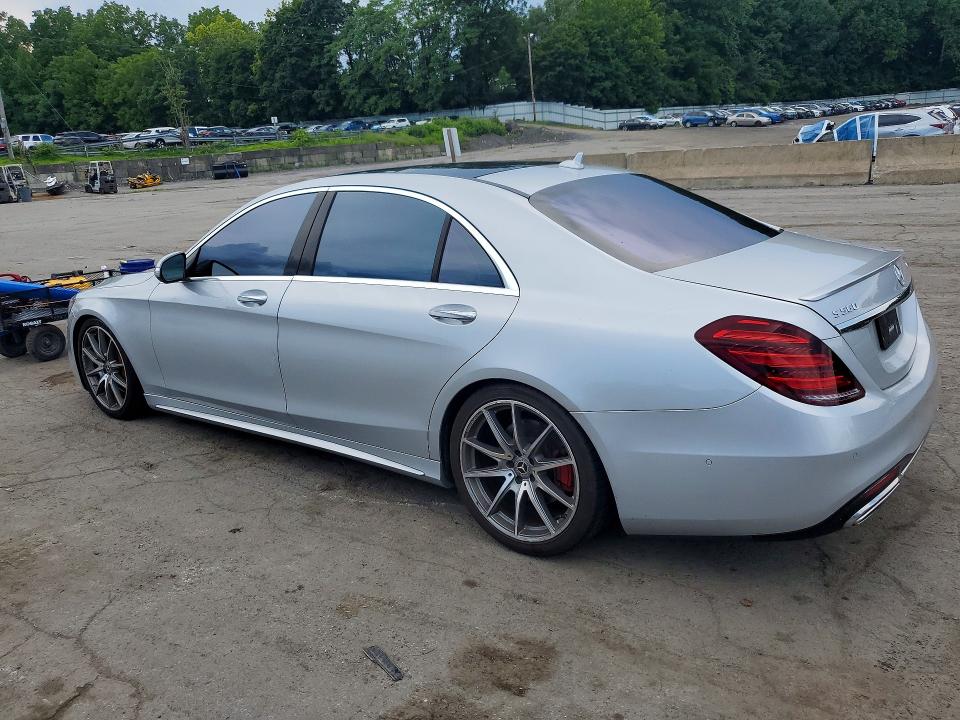 2018 Mercedes-benz S მანქანა იყიდება აუქციონზე, vin: WDDUG8GB4JA366497, აუქციონის ნომერი: 64182986