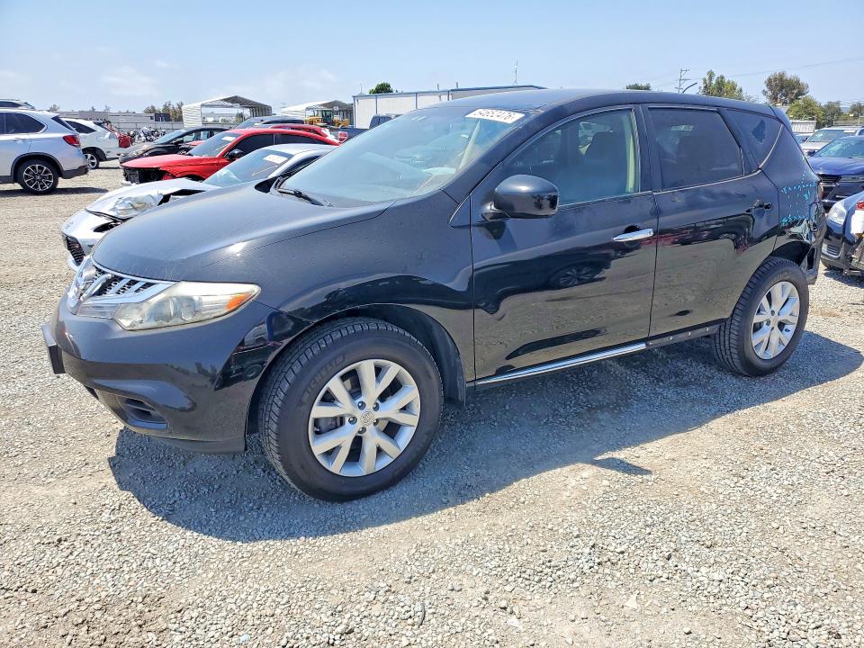 Auction sale of the 2014 Nissan Murano, vin: JN8AZ1MW3EW504789, lot number: 64652476