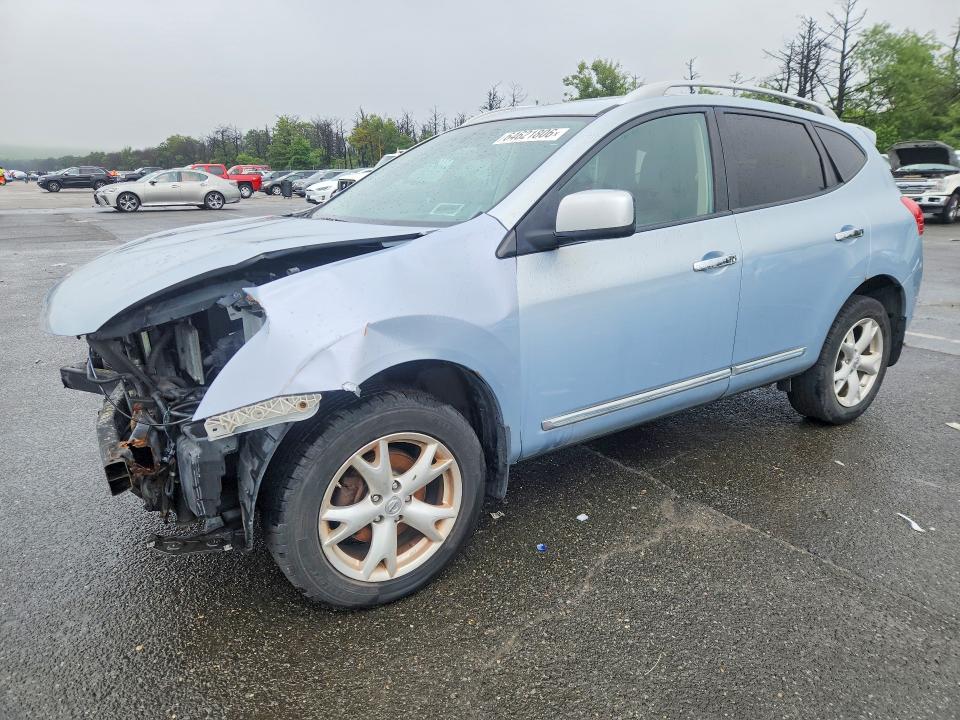 64621806 :رقم المزاد ، JN8AS5MV7BW288475 vin ، 2011 Nissan Rogue مزاد بيع