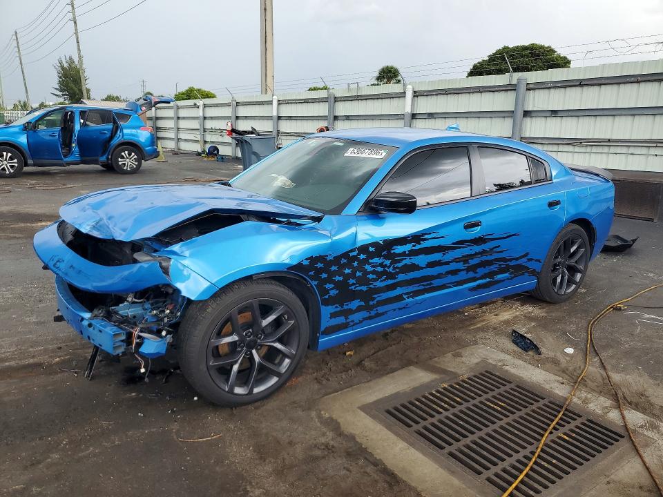 2023 Dodge Charger მანქანა იყიდება აუქციონზე, vin: 2C3CDXBGXPH580033, აუქციონის ნომერი: 63667896