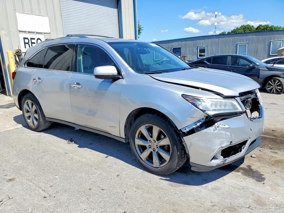 2015 Acura Mdx მანქანა იყიდება აუქციონზე, vin: 5FRYD4H84FB007762, აუქციონის ნომერი: 63484346