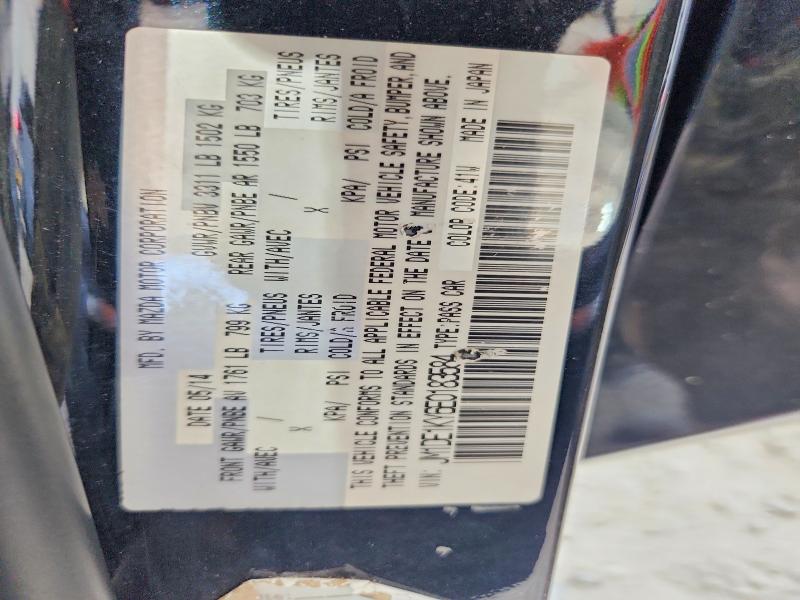 66414636 :رقم المزاد ، JM1DE1KY6E0183584 vin ، 2014 Mazda Mazda2 مزاد بيع