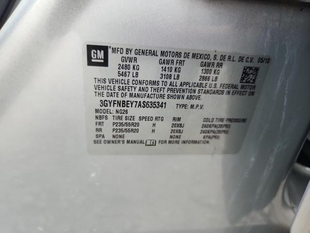 Продажа на аукционе авто 2010 Cadillac Srx, vin: 3GYFNBEY7AS635341, номер лота: 66626266