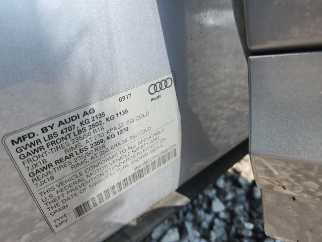Продаж на аукціоні авто 2018 Audi Q3, vin: WA1BCCFS2JR001233, номер лоту: 64578306