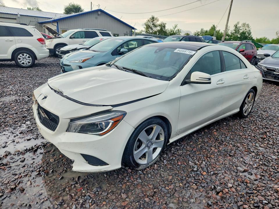 2015 Mercedes-benz Cla მანქანა იყიდება აუქციონზე, vin: WDDSJ4GB8FN185484, აუქციონის ნომერი: 64558716