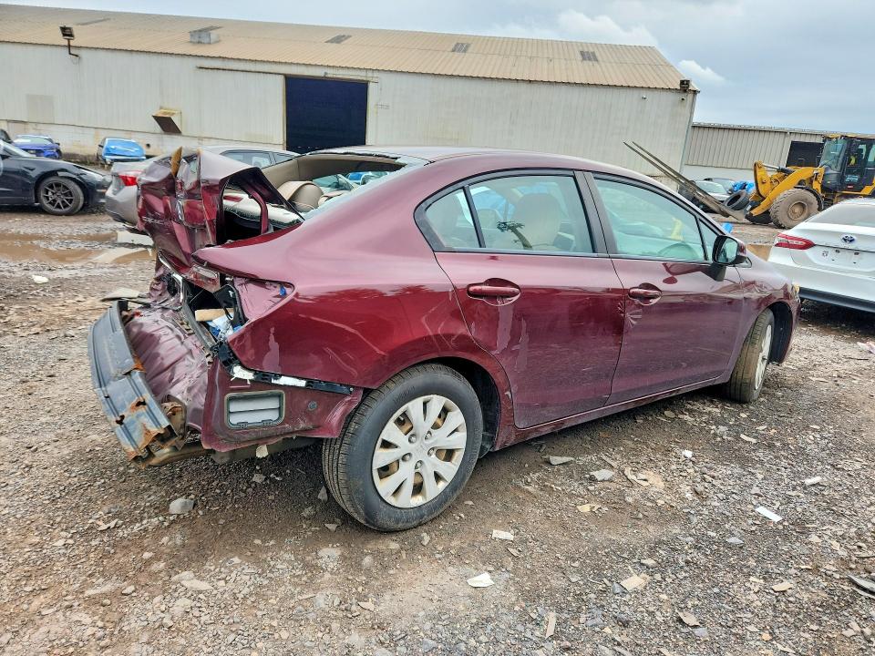 Продаж на аукціоні авто 2012 Honda Civic, vin: 19XFB2F52CE342726, номер лоту: 63921066