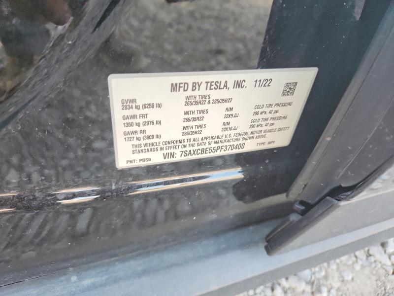 Aukcja sprzedaży 2023 Tesla Model X, vin: 7SAXCBE55PF370400, numer aukcji: 66542826
