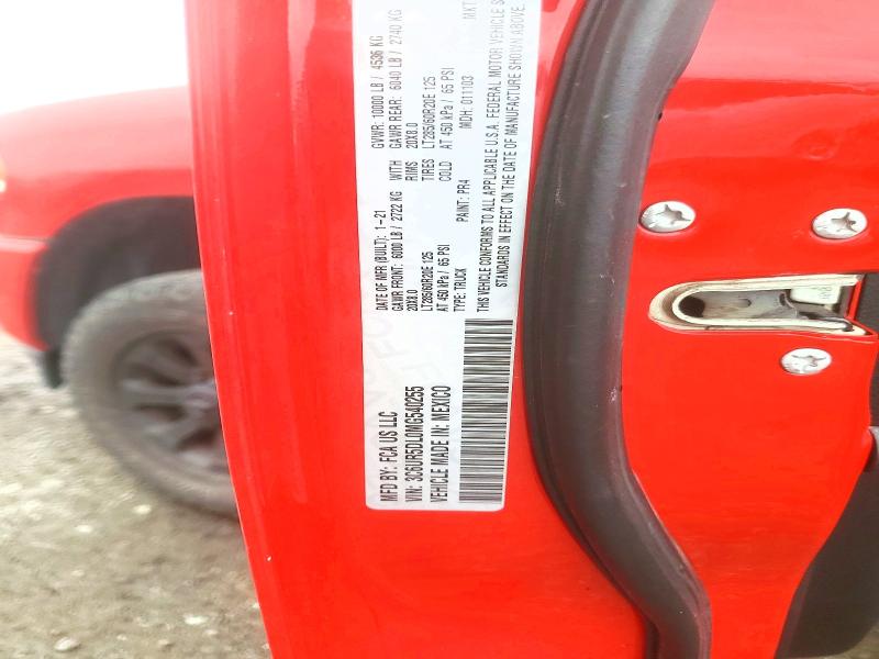 2021 Ram 2500 მანქანა იყიდება აუქციონზე, vin: 3C6UR5DL0MG540255, აუქციონის ნომერი: 61931596