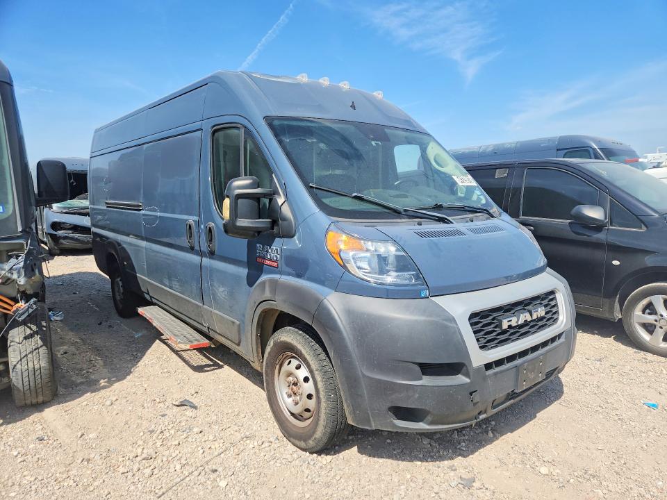 64129816 :رقم المزاد ، 3C6MRVJG3ME586570 vin ، 2021 Ram Promaster 3500 مزاد بيع