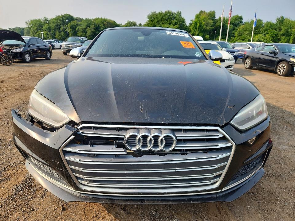 Продажа на аукционе авто 2018 Audi S5, vin: WAUP4AF57JA032447, номер лота: 64794106