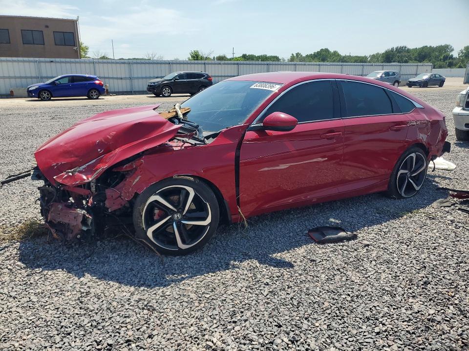 2018 Honda Accord მანქანა იყიდება აუქციონზე, vin: 1HGCV1F31JA096577, აუქციონის ნომერი: 63808396