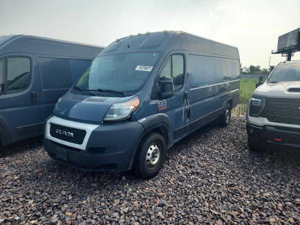 Продаж на аукціоні авто 2021 Ram Promaster 3500, vin: 3C6MRVJG5ME535975, номер лоту: 62543756