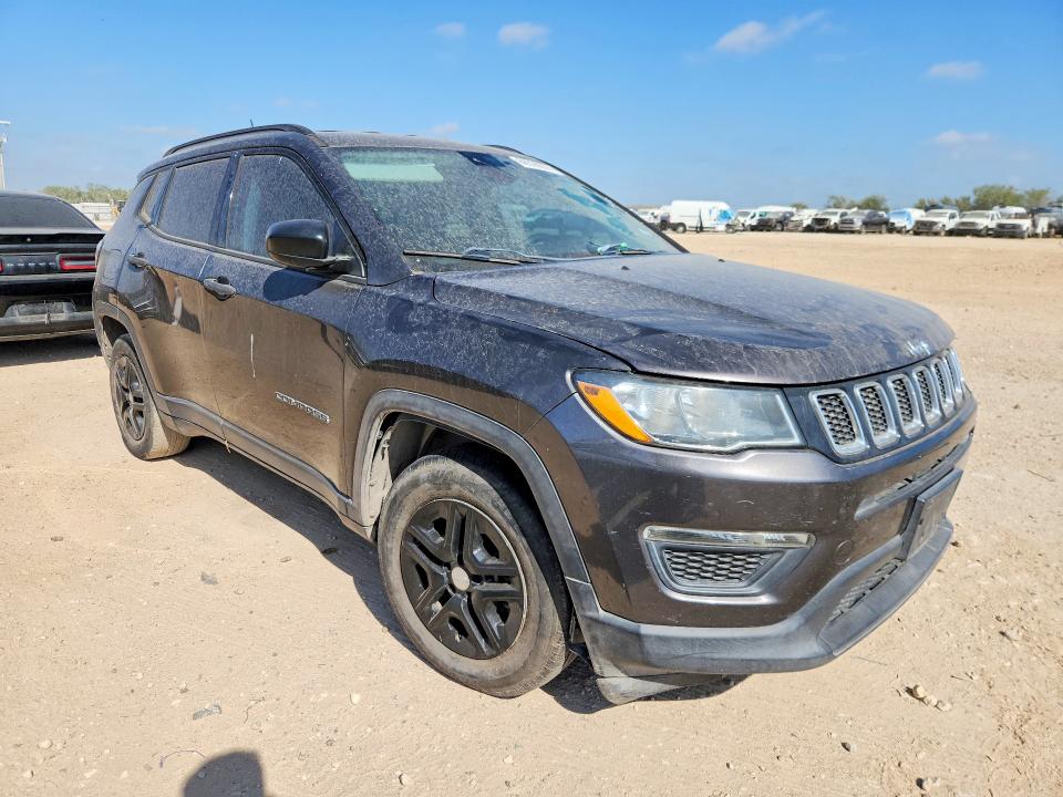 2018 Jeep Compass მანქანა იყიდება აუქციონზე, vin: 3C4NJCABXJT133549, აუქციონის ნომერი: 66528676