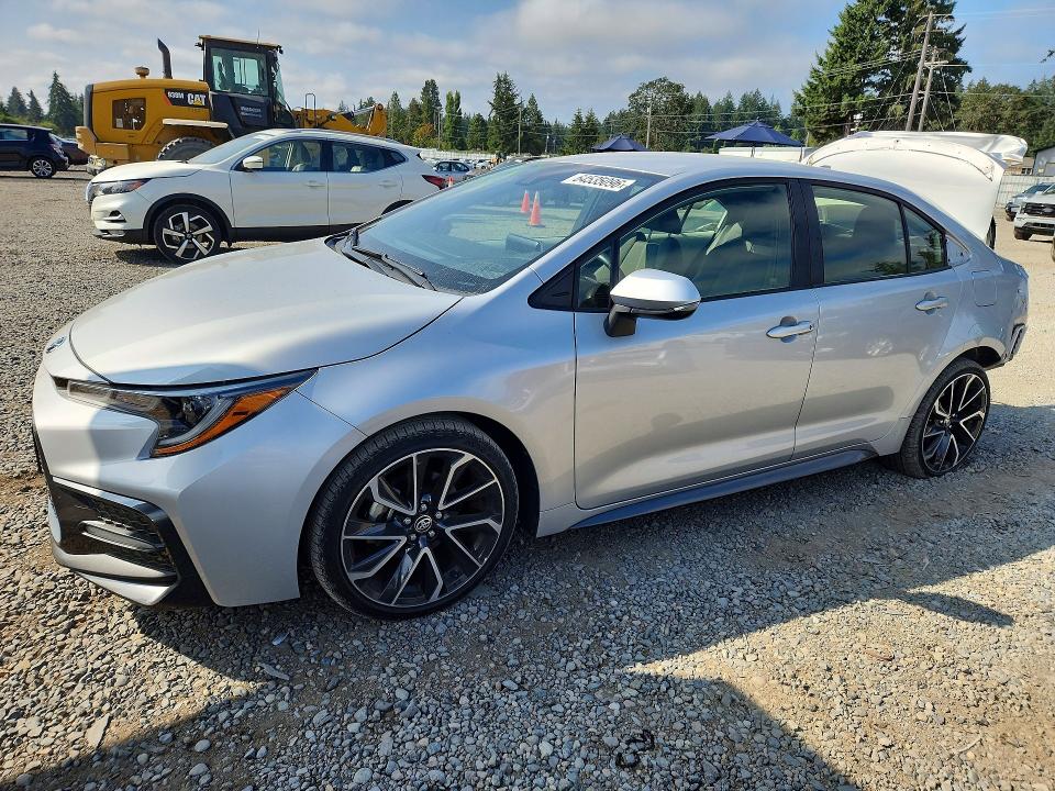 2020 Toyota Corolla მანქანა იყიდება აუქციონზე, vin: JTDS4RCEXLJ023759, აუქციონის ნომერი: 64535096
