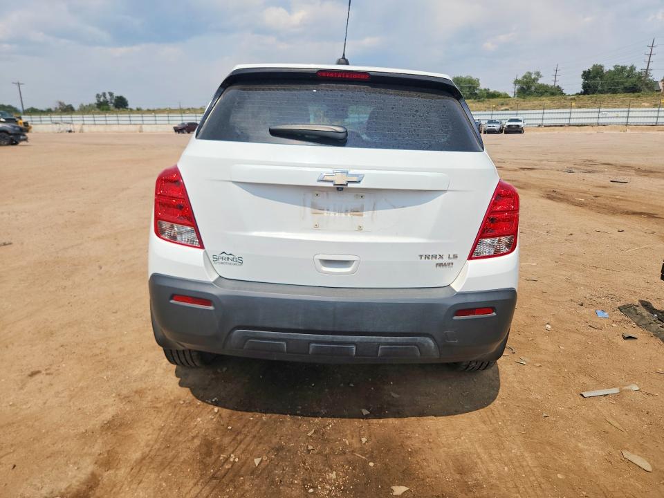 Aukcja sprzedaży 2016 Chevrolet Trax, vin: KL7CJNSB6GB758586, numer aukcji: 64019536