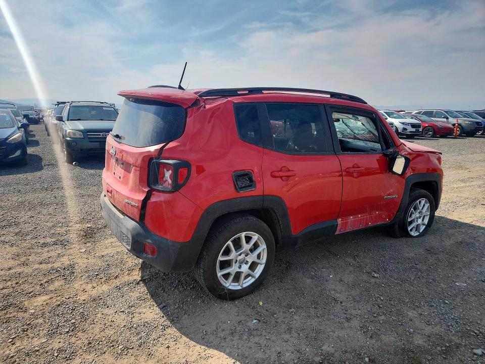 63914216 :رقم المزاد ، ZACNJBAB8LPK96167 vin ، 2020 Jeep Renegade مزاد بيع
