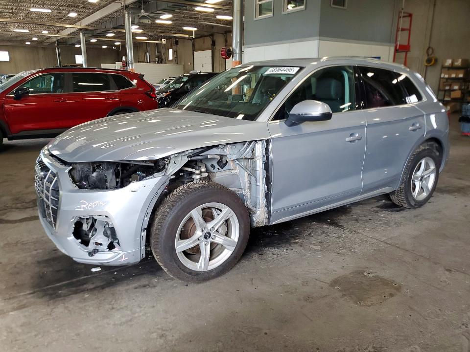 66964466 :رقم المزاد ، WA1AAAFY7M2013384 vin ، 2021 Audi Q5 مزاد بيع