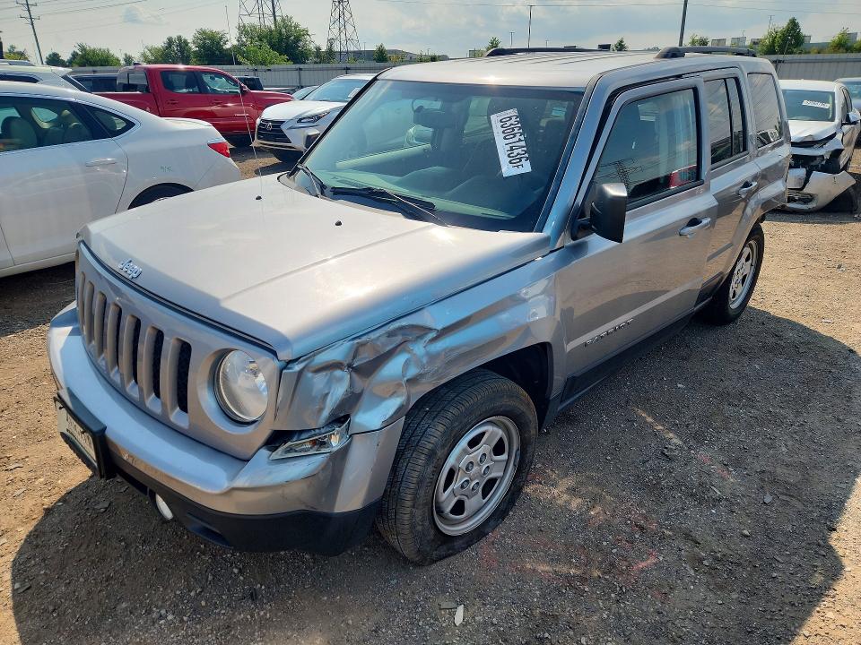 63661436 :رقم المزاد ، 1C4NJPBA1GD503511 vin ، 2016 Jeep Patriot مزاد بيع