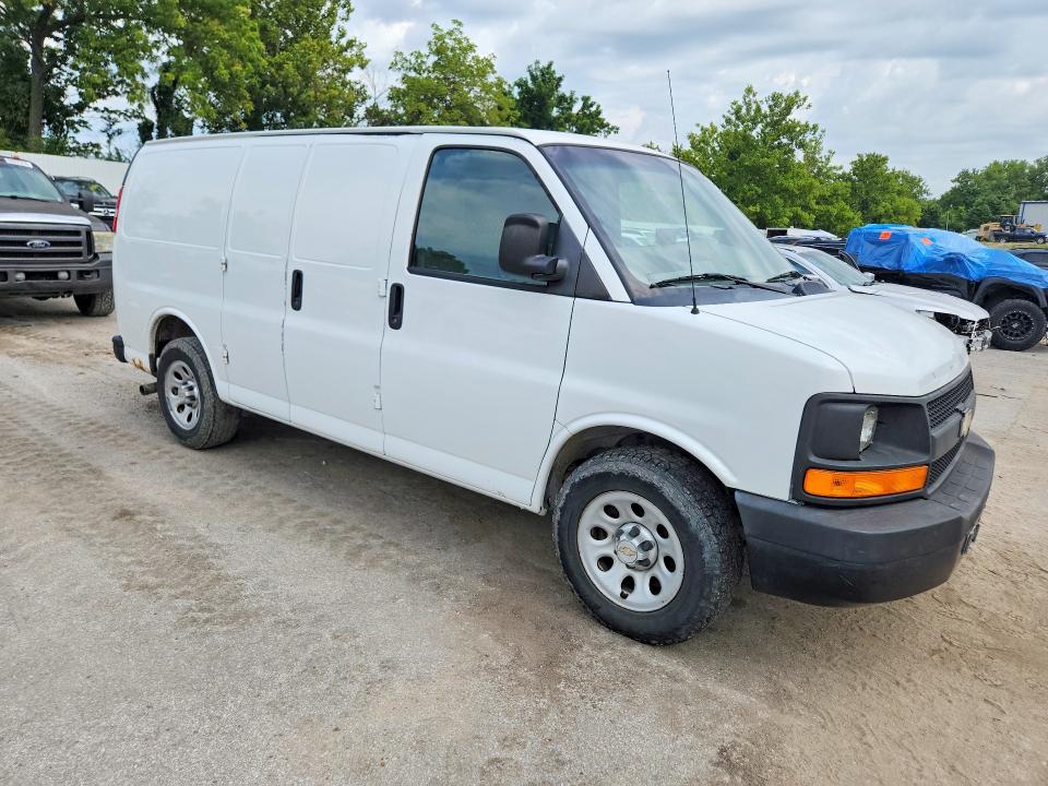 2013 Chevrolet Express G1500 მანქანა იყიდება აუქციონზე, vin: 1GCSGAFX5D1104322, აუქციონის ნომერი: 64799976