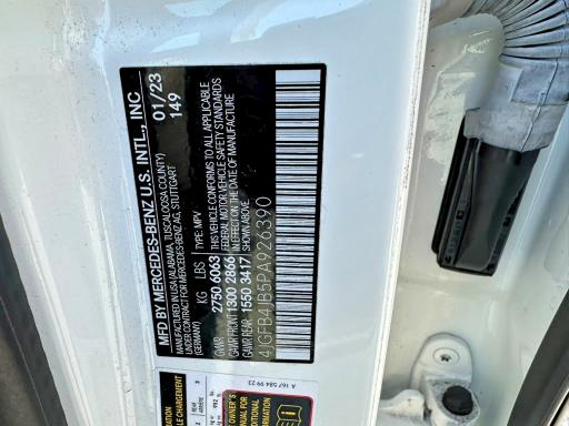 64973486 :رقم المزاد ، 4JGFB4JB5PA926390 vin ، 2023 Mercedes-benz Gle مزاد بيع