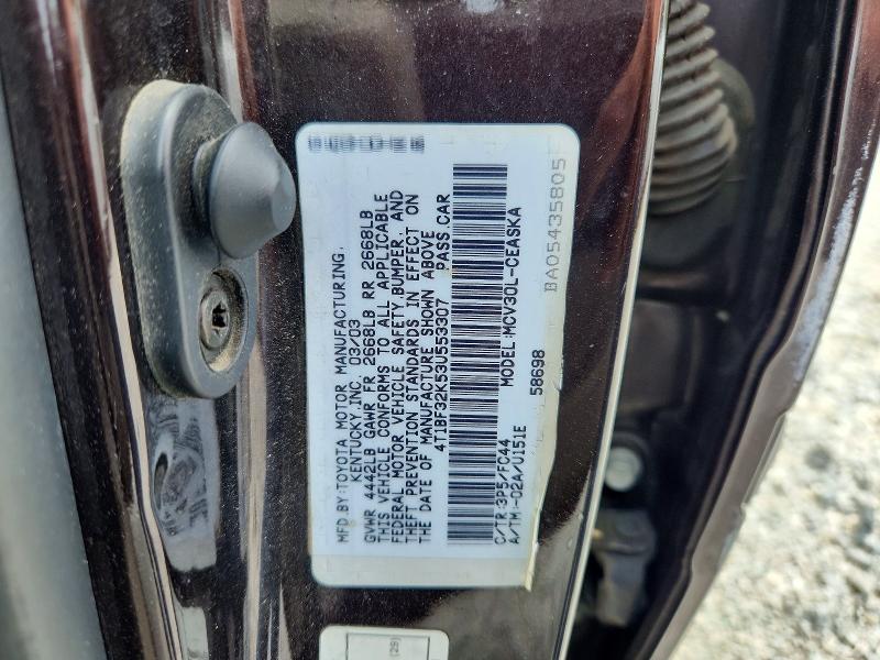 64042486 :رقم المزاد ، 4T1BF32K53U553307 vin ، 2003 Toyota Camry مزاد بيع