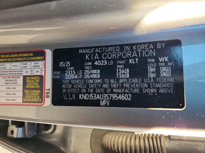 Aukcja sprzedaży 2025 Kia Soul, vin: KNDJ53AU3S7954602, numer aukcji: 66406356