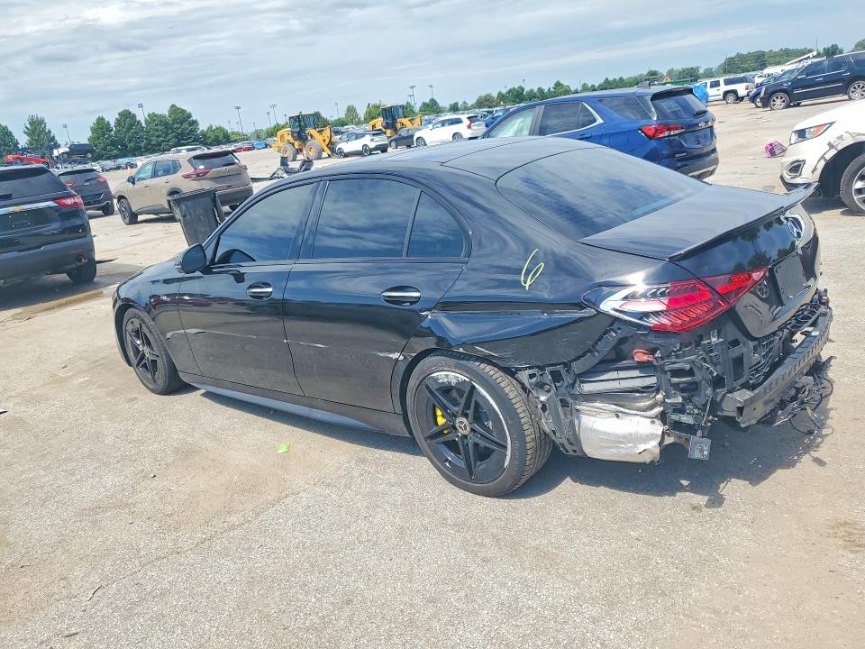 2024 Mercedes-benz C მანქანა იყიდება აუქციონზე, vin: W1KAF4HB8RR213776, აუქციონის ნომერი: 65510396
