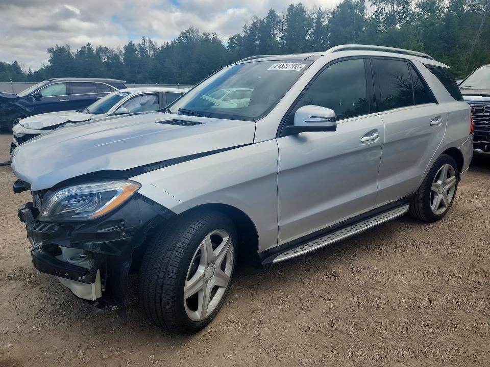Продажа на аукционе авто 2015 Mercedes-benz Ml, vin: 4JGDA2EB3FA558525, номер лота: 64827366