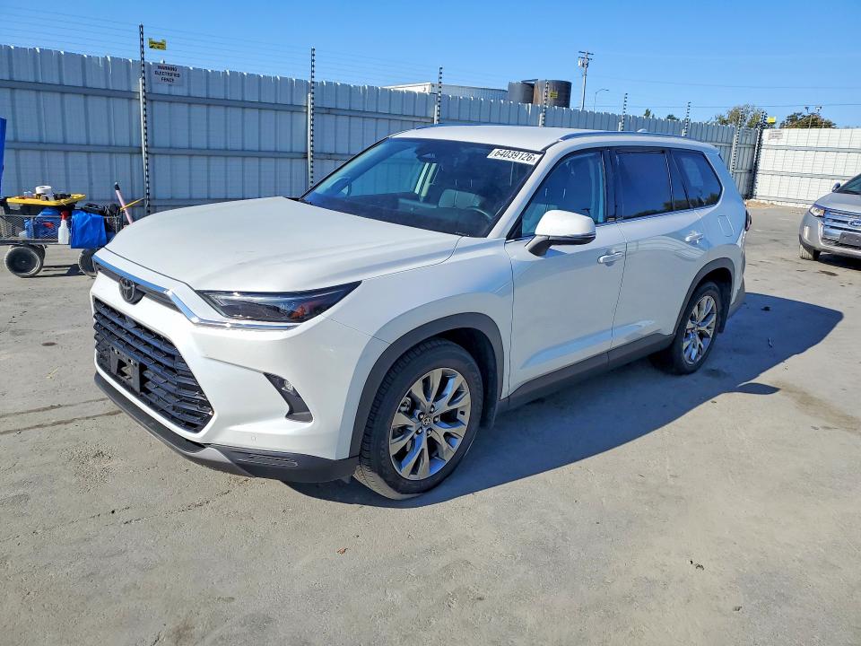 Продажа на аукционе авто 2025 Toyota Grand Highlander Hybrid, vin: 5TDACAB5XSS034912, номер лота: 64039126