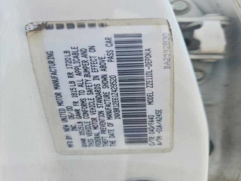64256456 :رقم المزاد ، 1NXBR12E61Z429520 vin ، 2001 Toyota Corolla مزاد بيع