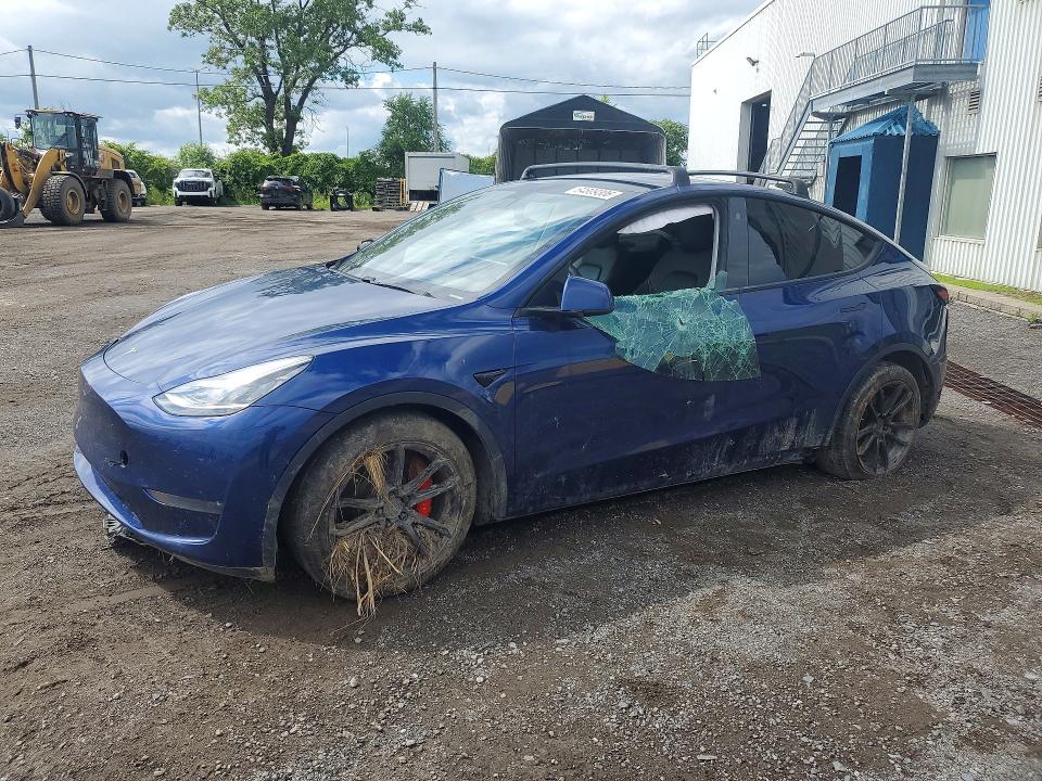 Продажа на аукционе авто 2021 Tesla Model Y, vin: 5YJYGDEF4MF089324, номер лота: 64809306