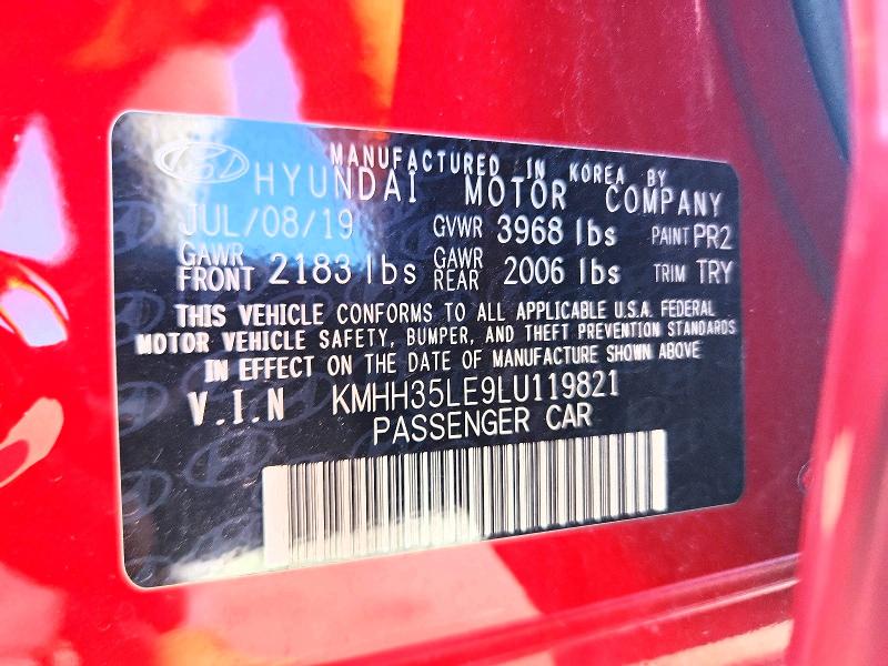 64808376 :رقم المزاد ، KMHH35LE9LU119821 vin ، 2020 Hyundai Elantra Gt مزاد بيع