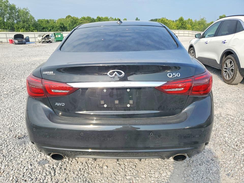 2022 Infiniti Q50 მანქანა იყიდება აუქციონზე, vin: JN1EV7BR7NM341149, აუქციონის ნომერი: 64188396