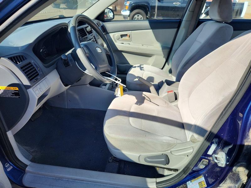 Продажа на аукционе авто 2008 Kia Spectra, vin: KNAFE122285584428, номер лота: 66921876