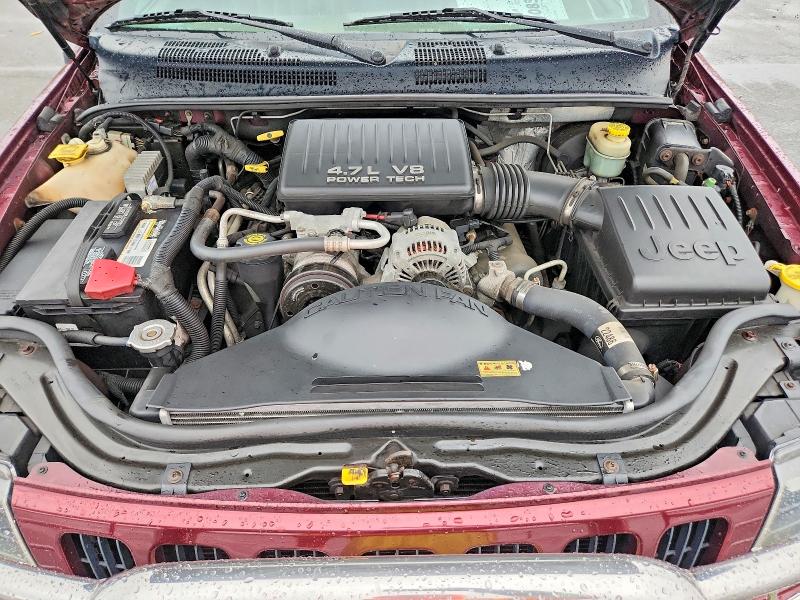 2000 Jeep Grand Cherokee მანქანა იყიდება აუქციონზე, vin: 1J4GW58N1YC282230, აუქციონის ნომერი: 62281876
