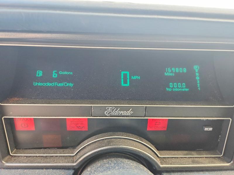 Auction sale of the 1988 Cadillac Eldorado, vin: 1G6EL1152JU617815, lot number: 64817536