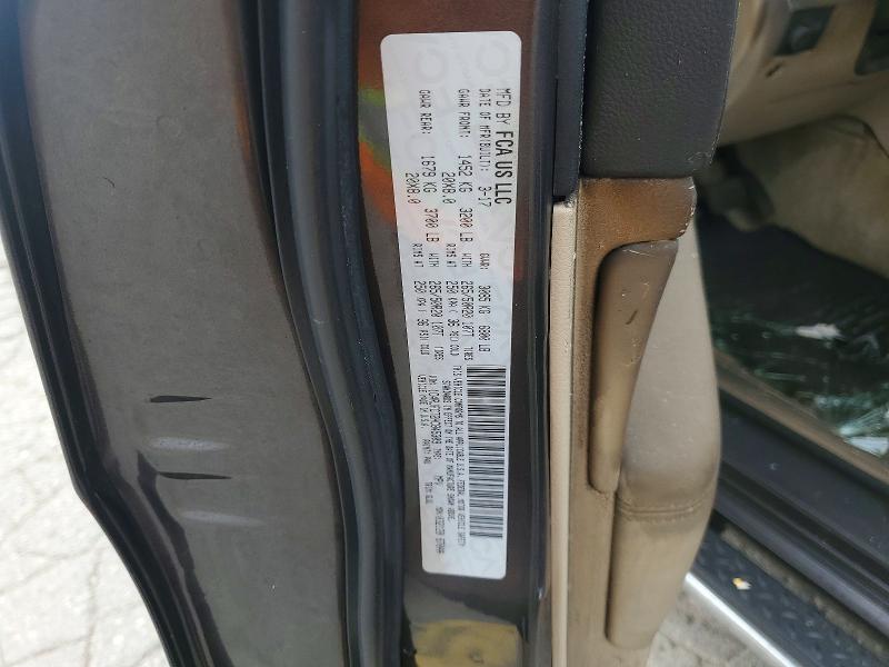 66896836 :رقم المزاد ، 1C4RJFCT2HC845309 vin ، 2017 Jeep Grand Cherokee مزاد بيع
