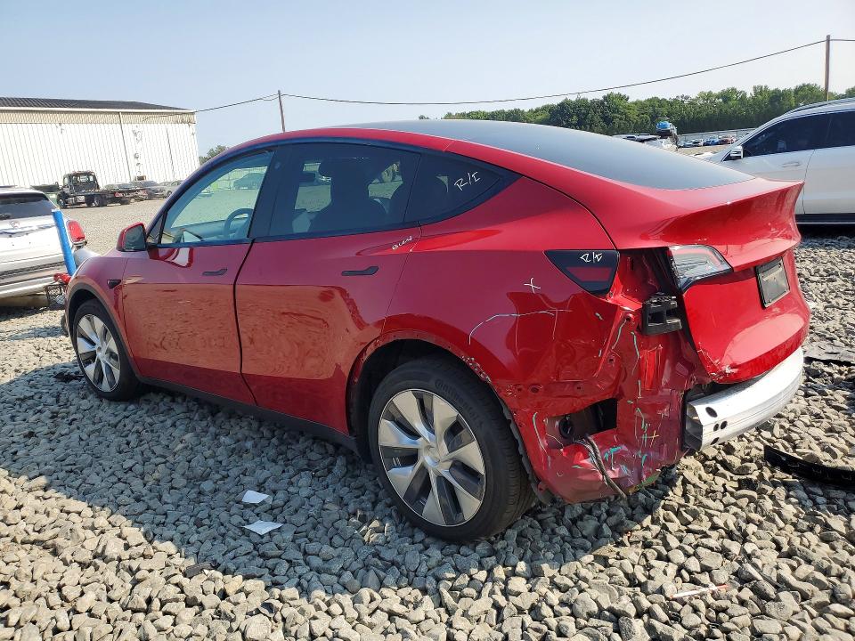 64966646 :رقم المزاد ، 7SAYGDEE0NF423344 vin ، 2022 Tesla Model Y مزاد بيع