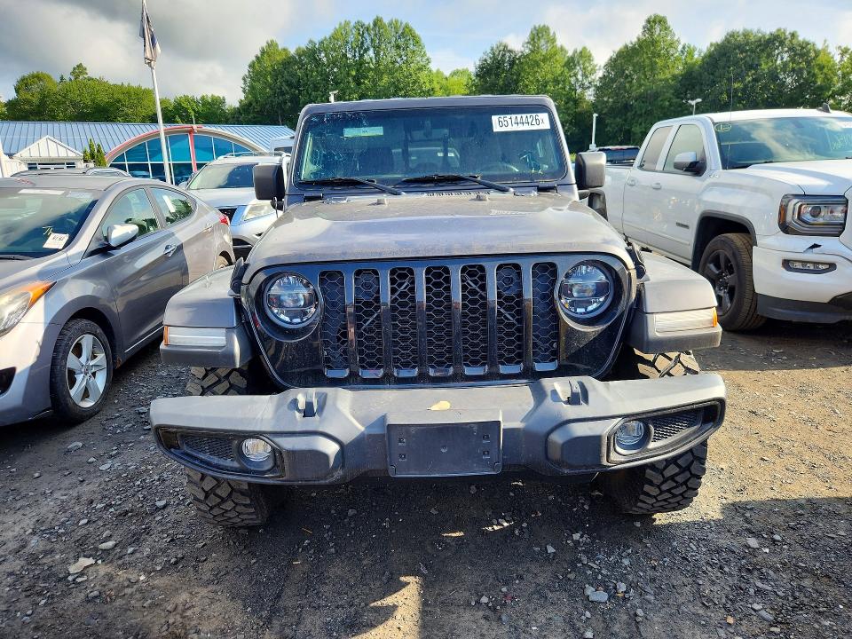 2021 Jeep Gladiator მანქანა იყიდება აუქციონზე, vin: 1C6HJTAG4ML571788, აუქციონის ნომერი: 65144426